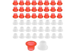 HASLED 50 Piezas Sello de Silicona para Grifo, Junta a Prueba de Fugas, Adecuada para Varios Accesorios de Plomería