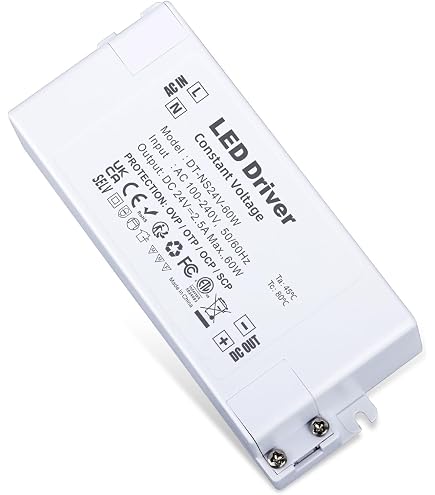PATIKIL LED-Treiber 12–18W – Konstantstrom-Transformator, AC 85–265V Eingang, DC 36–63V Ausgang, 300mA, Für LED-Beleuchtung