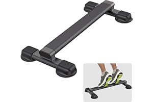 Kipika Barra versatile per sollevamento polpacci, in acciaio resistente, per sollevamento polpacci, palestra domestica, design antiscivolo, perfetta per sollevamento di polpacci, squat, stretching del