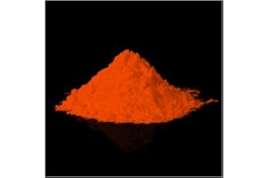 lumentics Nachleuchtpulver Orange 40 g - Selbstleuchtende Farbpigmente, UV Farbpulver, Nachleuchtpigment (Sulfit)