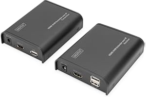 DIGITUS HDMI KVM Extender over IP, Set