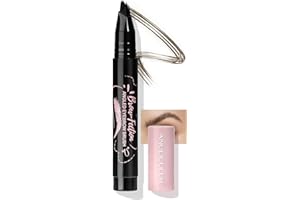 ‎ANGLICOLOR Anglicolor Microblading Augenbrauenstift Natürlich,Augenbrauenstift Einfach Zu Benutzen,Augenbrauenbürste Schnell Trocknend,Haarähnliche Striche,24 Stunden Lang Haltbar,Wischfest (02tawny brown)