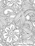 Image de Coloring Cover Notebook (Blossom): Notebook for note taking, journaling, and writing, with coloring design on cover for therapy, inner peace, calm, re