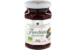 Rigoni di Asiago Fiordifrutta - Fruchtaufstrich - Waldfrüchte Bio, 1er Pack (1 x 250 g)