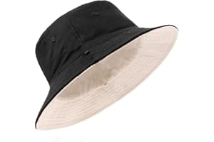 Zylioo Bobs Seau Chapeaux XXL Grosses Têtes Réversible Pêche Randonnée Chapeau Solaire en Plein Air Marche Chapeau pour Hommes Femmes