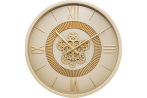 ATMOSPHERA CREATEUR D'INTERIEUR Atmosphera - Reloj mecánico Guiliana Metal Beige d50cm