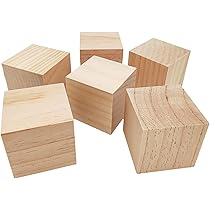 200 stuks houten kubussen, 10 mm, houten blokken om te knutselen, blanco houten blokken, houten blok, vierkant, houten blok, knutselhout, blokken voor doe-het-zelf, knutselen, schilderen, handwerk