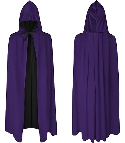 Cape Vampire Réversible Noir/rouge Pour Enfants - 140 Cm - Costume Halloween, Carnaval, Cosplay - Avec 50 Autocollants