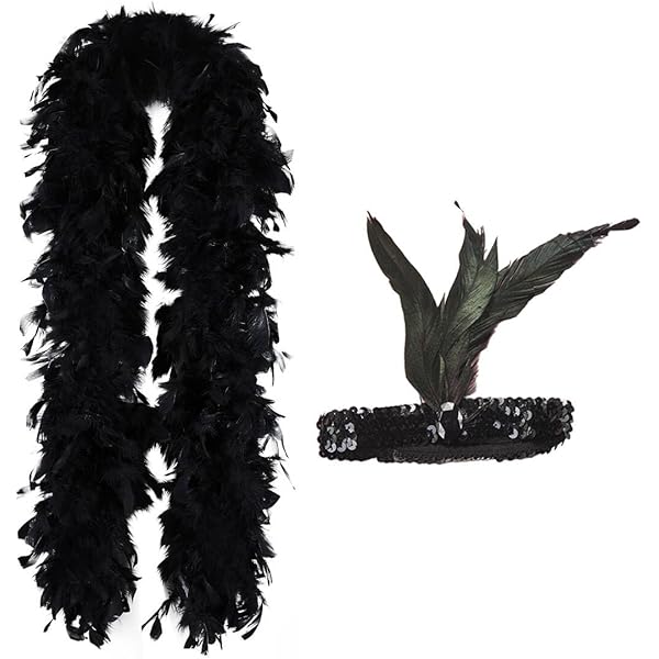 Boa Di Piume W Widmann Milano - Sciarpa 180cm Per Feste E Costumi - Foto 9