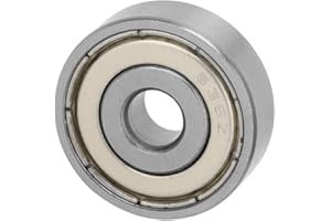 WANROMJUN 10 Piezas 634-ZZ/635-ZZ/636-ZZ Rodamientos, Rodamiento De Bolas En Miniatura Sellado De Metal Doble, Rodamiento De Bolas De Rueda De Polea De Ranura Profunda(636-ZZ)