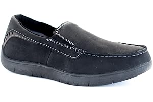 sole london Mens Casual Slip ON Walking Work Smart Comfy Memory Foam Loafers Shoes