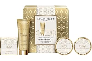 Baylis & Harding Sweet Mandarin & Grapefruit Luxury Pamper Tin Gift Set - Vegan Friendly (Pack of 1)