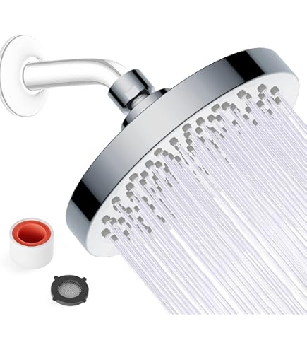 HALLEY HALT256 Soffione Doccia A Muro Rotondo In Acciaio Inox Con Braccio Halley Halt256 626841