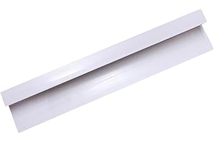 DBS White 10mm End Cap Trim for Shower Wet Wall Panels Bathroom Cladding PVC 2.4m
