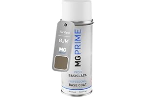 MG PRIME Vernice per auto Bomboletta spray per Opel GJM / 05T 40W Pepperdust Metallic/Muskatbraun Metallic Bomboletta a spruzzo di vernice di base da 400ml