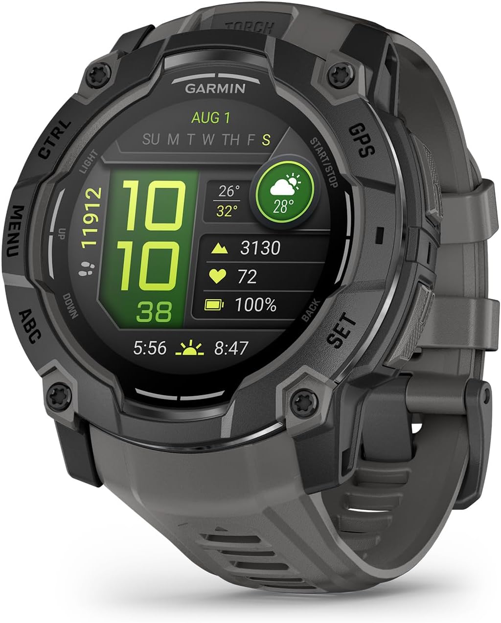 Qualité de Fabrication & Durabilité : Garmin Instinct 3 50 mm Reloj Inteligente con