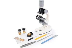 EXPLORA SCIENCES EXPLORA - Microscope Optique - Expérience Scientifique - 546032-10 Pièces - Étude des Cellules - Biologie - Kit de Découverte - Jeu pour Enfant - Scientifique - À Partir de 6 Ans