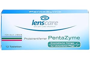 LENSCARE PentaZyme Proteinentferner Tabletten 12 St