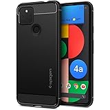 Spigen Rugged Armor Case Compatible with Google Pixel 4a 5G (2020) - Black