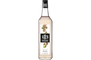 1883 Maison Routin Premium Pistachio Syrup Perfect for Coffees, Cocktails, Mocktails & Smoothies - Vegan-Friendly, Allergen-Free, No Preservatives - 1L Glass Bottle