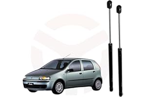 Ricambycar Coppia Molle a Gas Portellone Posteriore Compatibile con Fiat PUNTO 5 porte 1999-2005