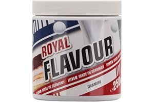 ‎BODYBUILDING DEPOT Royal Flavour, Aromapulver, 250g Dose, Tiramisu