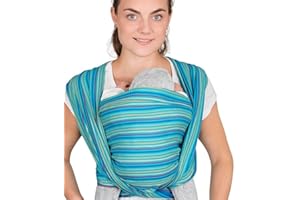 Hoppediz, fascia porta-bebè con istruzioni per legatura