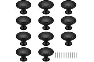 YOUYIDUN 11 Stk Schubladenknöpfe, runde Möbelknöpfe, Schranktürknöpfe, Schrankknöpfe, Kommodenknöpfe, Schubladengriffe, Küchenschrankgriffe für Küche Schrank Schublade Kommode Möbel Knöpfe Griffe