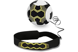 FANNITE Football Training Belt, Single Football Training Device With Adjustable Belt, Suitable For Children, Adults And Beginners