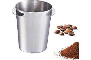 CARPLUSSTUDIO Doseur Café 51mm en Acier Inoxydable - Accessoire Barista pour Moudre et Tasser Précisément