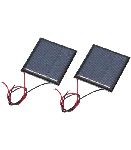 Panneau Solaire 5 V 75 MA Mini Système Solaire Panneau En Polysilicium Cellule Solaire Panneau Epoxy~p146713230