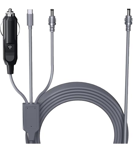 LUCMO Starlink Mini USB-C Zu DC Stromkabel – 5 M, 12V-24V, Für Power Banks Bis 140W