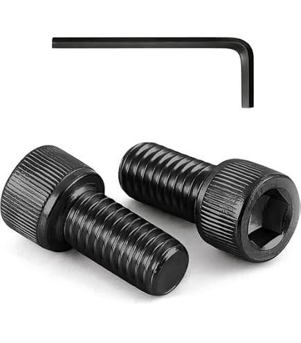 Vis Cylindriques M5x12 Mm à Tête Hexagonale Creuse - Lot De 2, En Acier, Pour éclairage