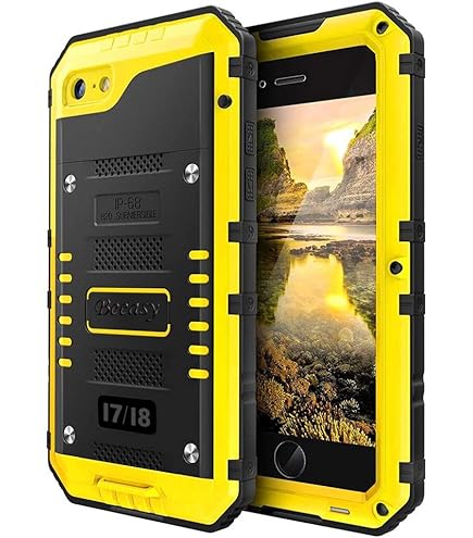 Aozuoton IPhone SE 2022/2020, 8/7 Case With HD Screen Protector - View #9