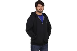 Bahob® Men's Hoodies Zip Up Sweatshirt Jackets Lightweight Long Sleeve Zipped Hoodie Jumper Tops Sweater Hoodies for Men S-3XL