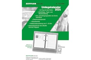 ‎ZETTLER Umlege-Kalender 2024 8x10,8