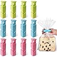 LEEQ 12 PCS Chiudi Sacchetti Cucina Clip - Sacchetti Alimenti Clip Buste Alimenti Clip di Chiusura Plastica Clip di Tenuta Ri