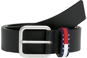 Tommy Jeans Men's Ryan Regular Belt with Leather Logo
