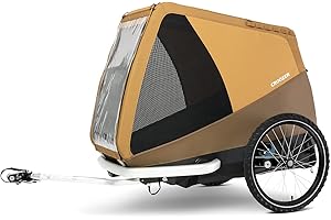 Croozer, Croozer Dog Tammo Sundown Yellow, Dog Trailer, Yellow, Unisex-Adult