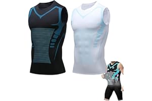 GENERIC Vitaboost Compression Shirt, Maynox Vitaboost Shirt, 2024 New Version Ionic Shaping Sleeveless Vest for Men