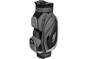 PowaKaddy Premium Edition Golf Cart Bag - Titanium/Black/Silver