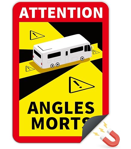 Targa Magnetica Vigili Del Fuoco INDIGOS UG – 30x8 Cm – Rosso Fluo – Adesivo Per Auto E Camion