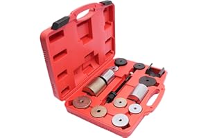 Fliuyr Silentlager-Werkzeug-Satz, Iron Bushing Removal Tool,Silentlager Werkzeug Abzieher Lager Demontage Montage Gummilager Satz Set, Eisenbuchsen-Entfernungswerkzeug