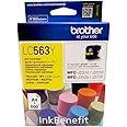 Brother LC563 Ink Cartridge 600-Pages Yellow