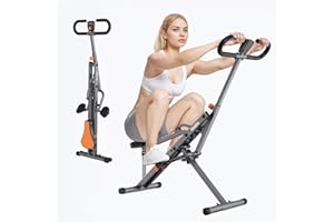 ‎NICEDAY Niceday Squat Machine for Home, Squat Ride, Core Exercise Machine, Foldable Exercise Equipment, Glute & Leg Cardio Workout Machine