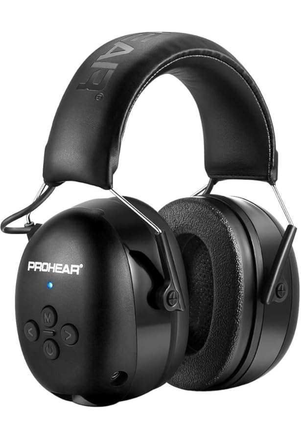 Casque Antibruit Bluetooth E6850 Avec Réduction De Bruit Active - Certification ANSI/CE - Autonomie 20h - Design Camouflage