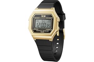 ICE-WATCH - Ice Digit Retro - Montre pour Femme avec Bracelet en Plastique (Small)
