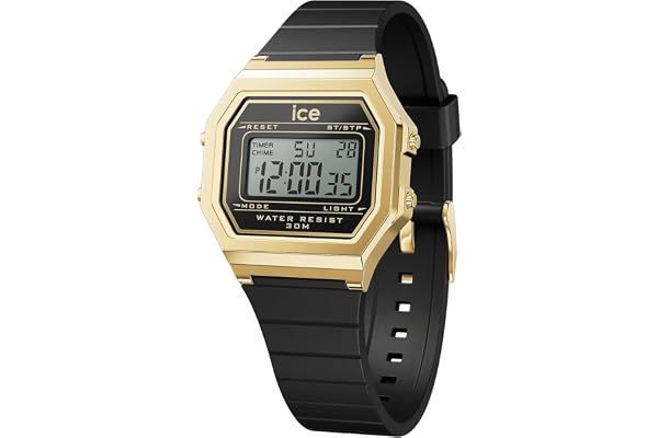 ICE-WATCH - Ice Digit Retro - Montre pour Femme avec Bracelet en Plastique (Small)