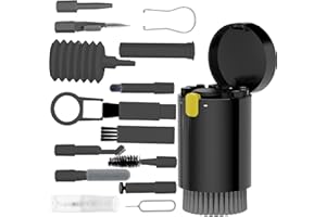Keyboard Cleaner Brush,BLOOOK 20 in 1 Keyboard Cleaning Brush Kit,Multifunctional Keyboard Earphone Cleaner with KeyCaps Puller,for Gaming Mechanical Keyboard Airpods 2/pro
