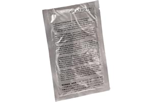 Katadyn Combi Recharge charbon actif pour filtre à eau 2 pièces, Noir